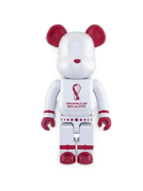 MEDICOM TOY x FIFA World Cup Qatar 2022 Bearbrick figurine