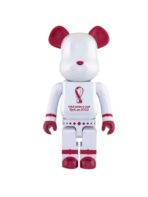 MEDICOM TOY x FIFA World Cup Qatar 2022 Bearbrick figurine