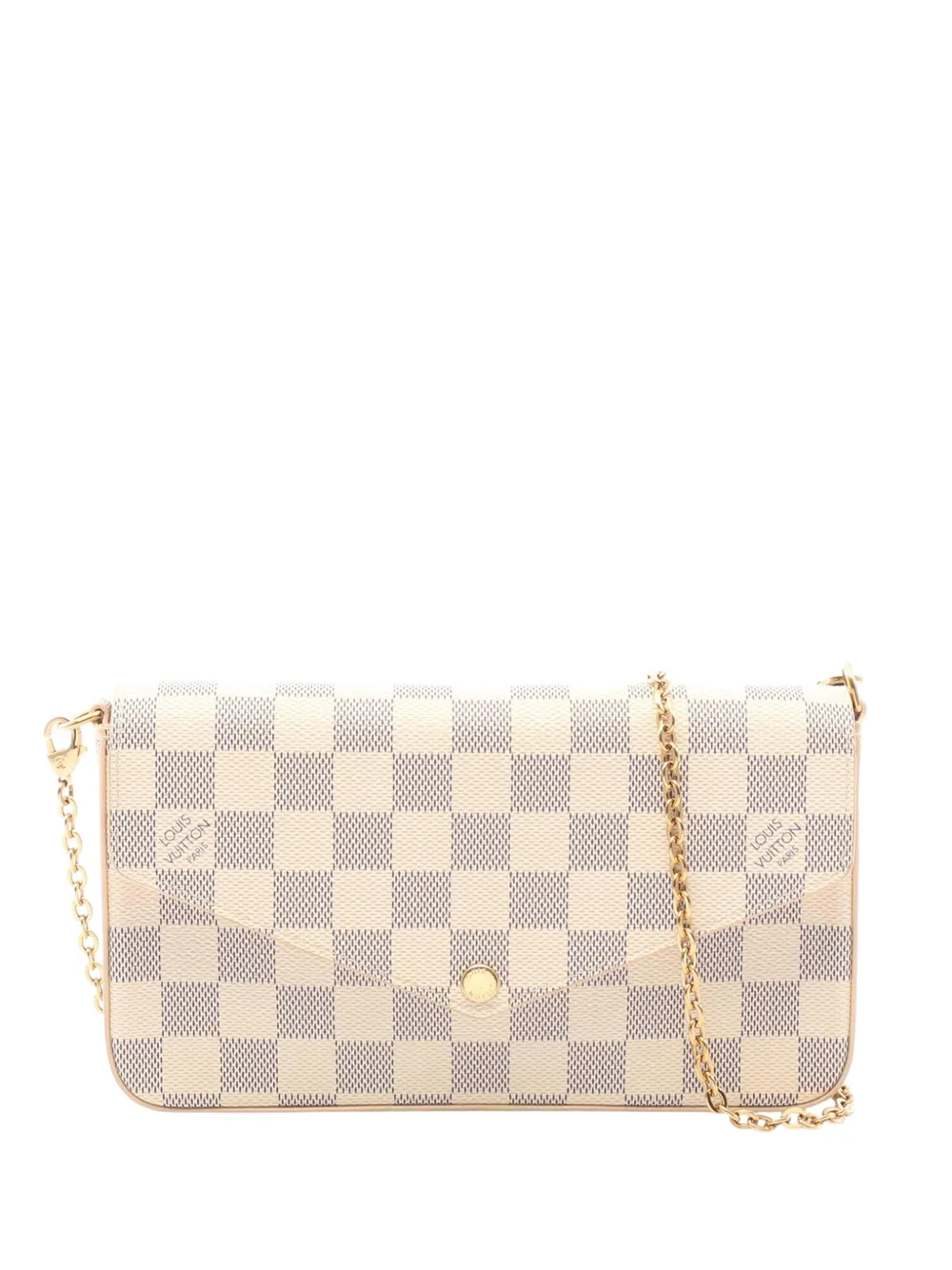 Louis Vuitton Pre-Owned 2020 Damier Azur Pochette Felice shoulder bag - White