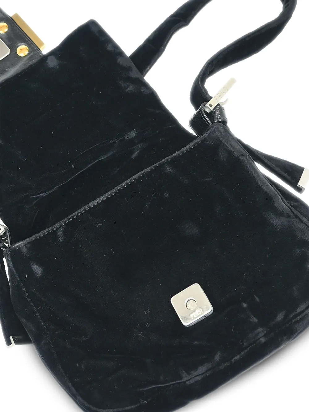 Fendi Pre-owned 2008 Black Shoulder Bag, view 3