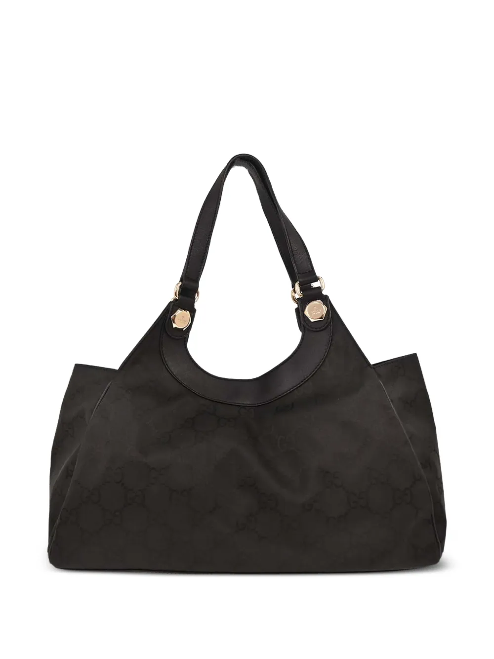 Gucci Pre-Owned 1990-2000s GG-canvas tote bag - Nero