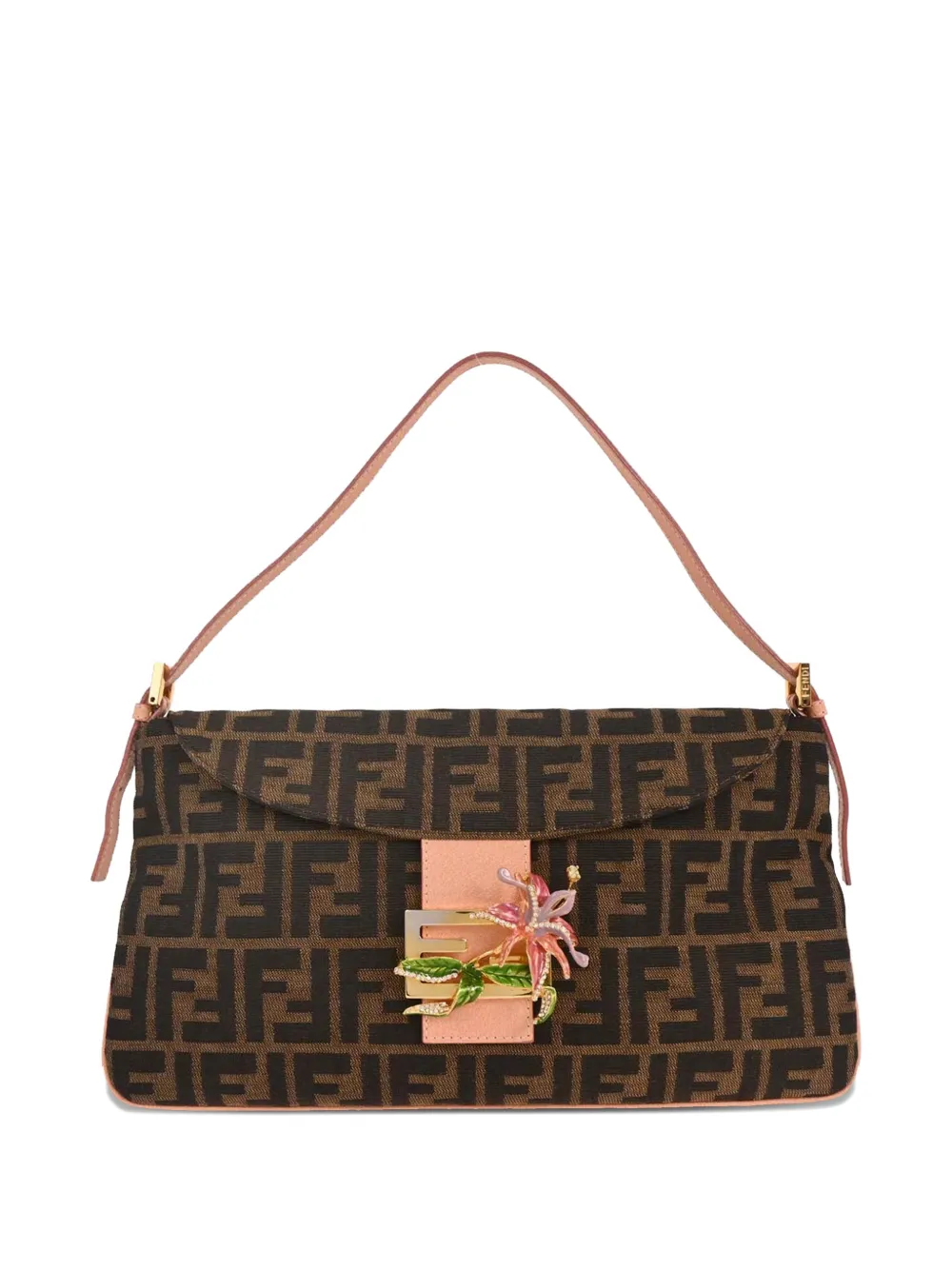 Fendi Pre-Owned Zucca handbag - Marrone