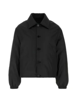 Jil Sander レザージャケット | ブラック | FARFETCH JP