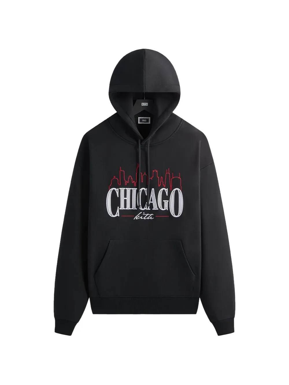 KITH Felpa Chicago Nelson con stampa - Nero