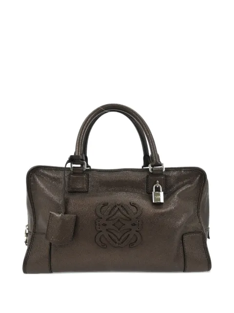 Loewe Pre-Owned 2009 36 Amazona leather tote bag