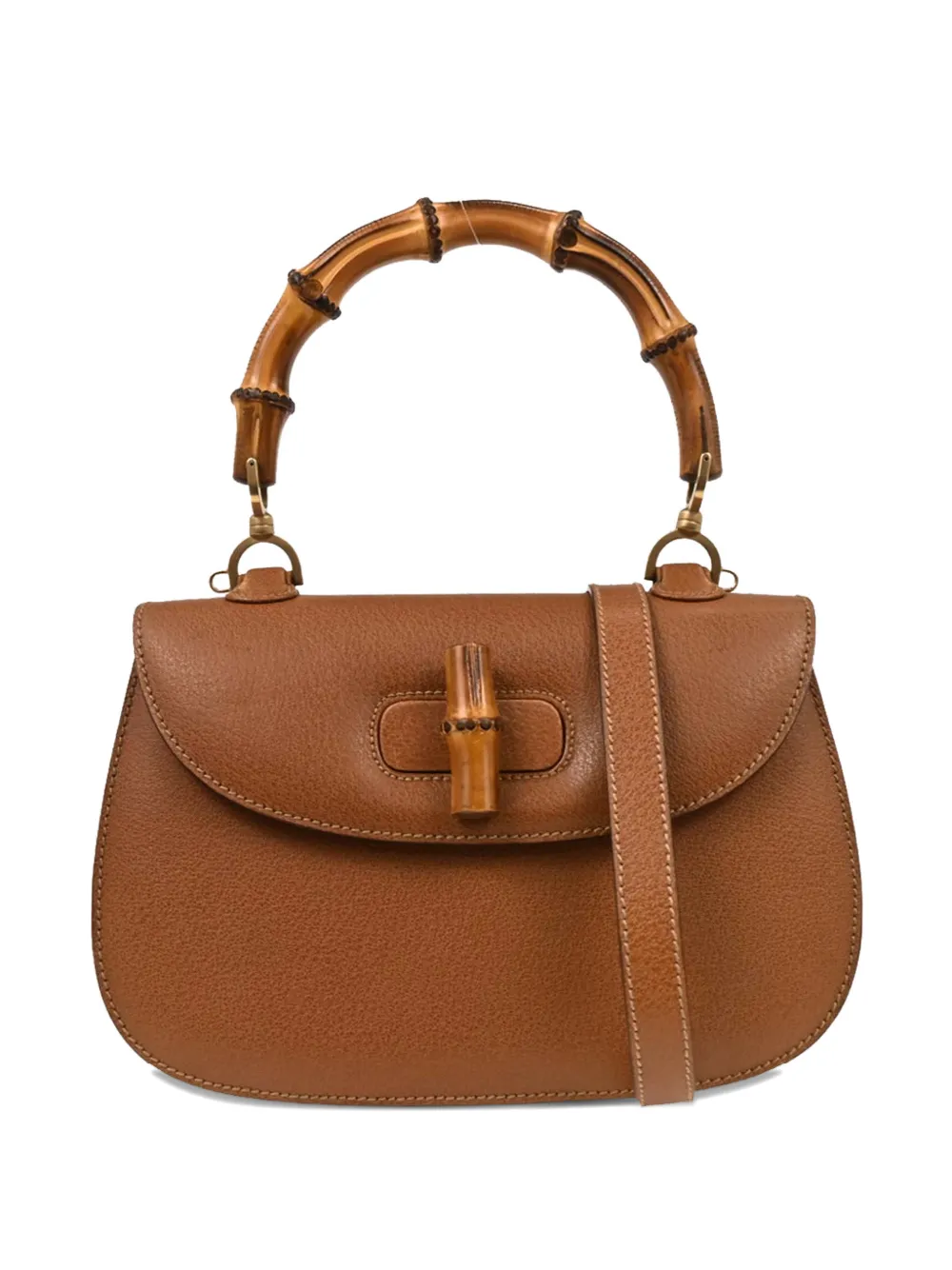 Gucci Pre-Owned 1990-2000s Bamboo shoulder bag - Marrone