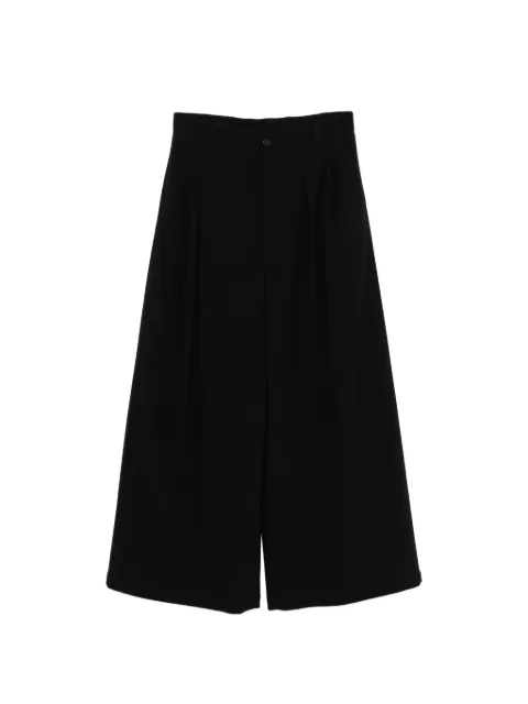 SONGZIO asymmetric-fold trousers