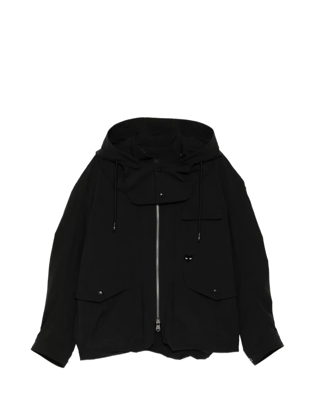 SONGZIO Piumino con ricamo - Nero