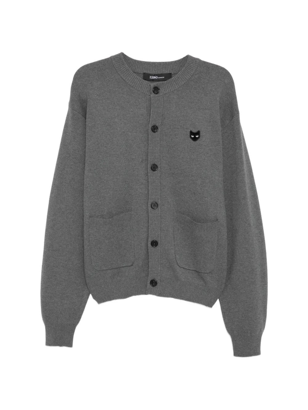 SONGZIO Cardigan con ricamo - Grigio