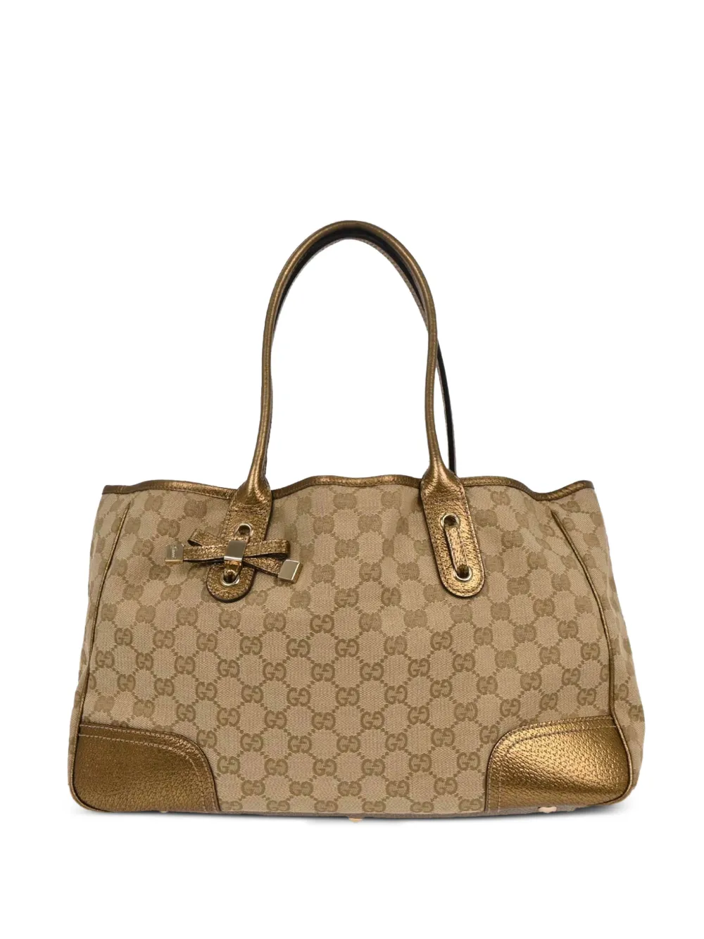 Gucci Pre-Owned 1990-2000s GG canvas tote bag - Toni neutri