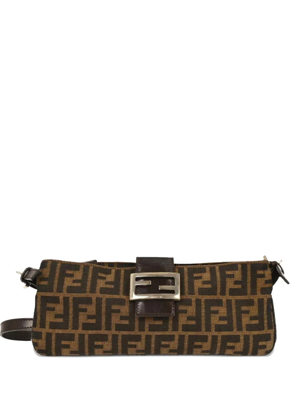 Fendi Pre-Owned 2000 Zucca shoulder bag - Marrone