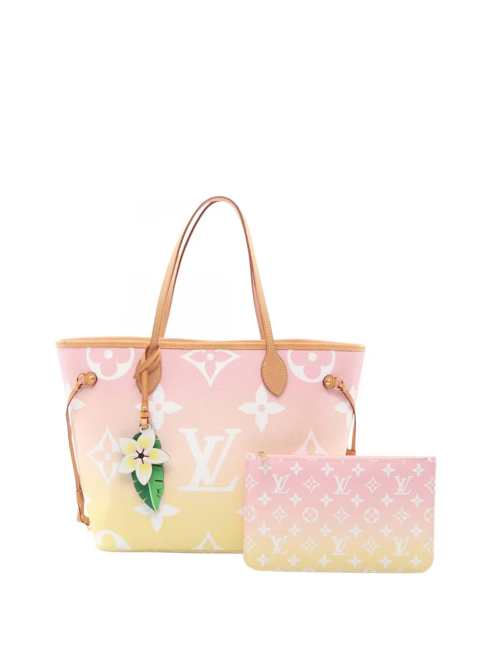 Louis Vuitton Pre-Owned 2021 Monogram By the Pool Giant Neverfull MM tote bag - Rosa