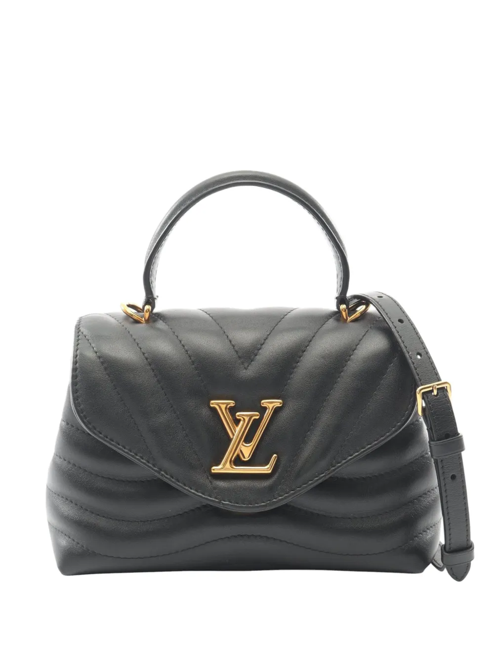 Louis Vuitton Pre-Owned 2021-2025 New Wave Hold Me Top Handle satchel - Nero