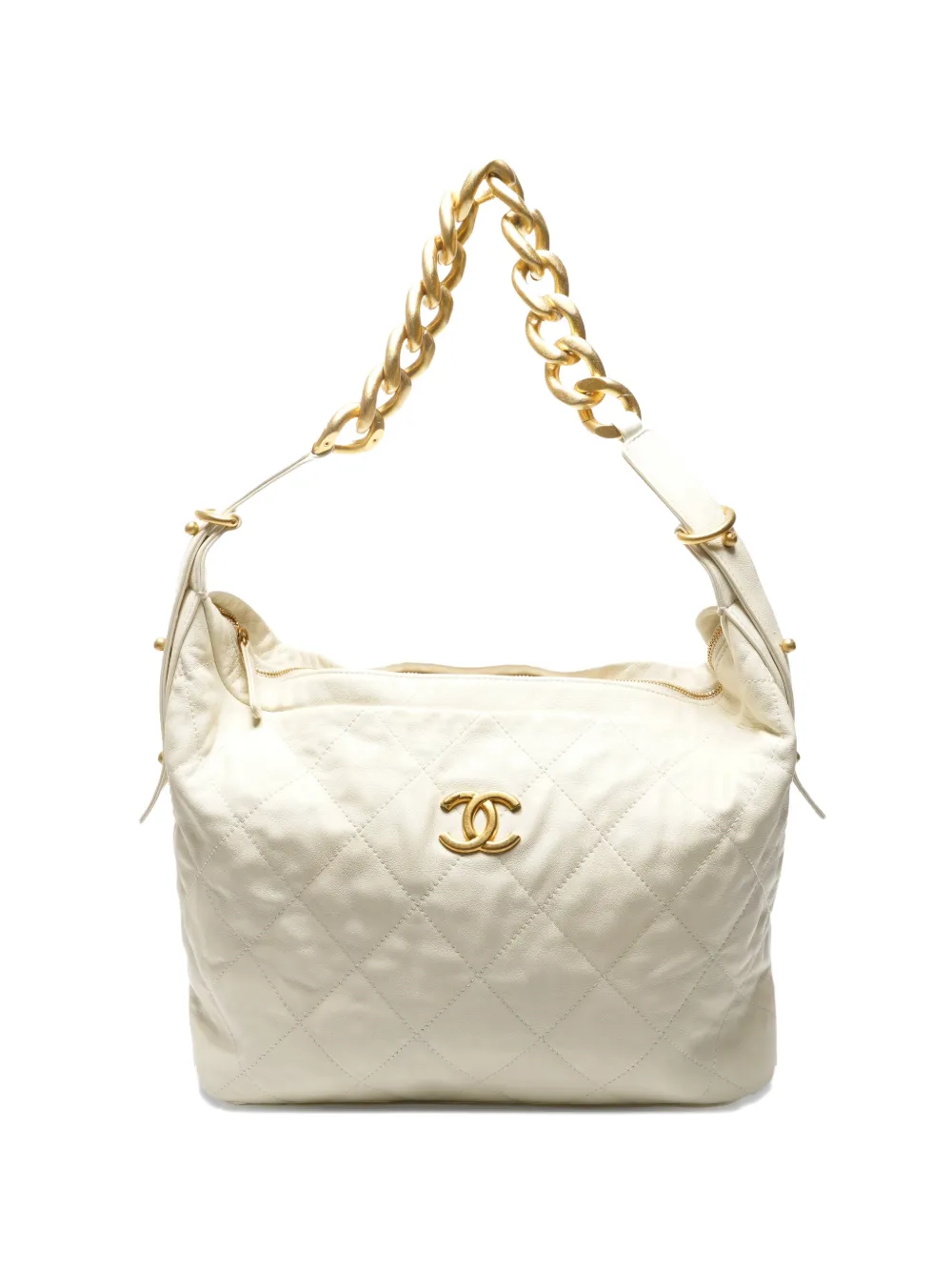 CHANEL Pre-Owned 2021-2025 chain-strap shoulder bag - Toni neutri