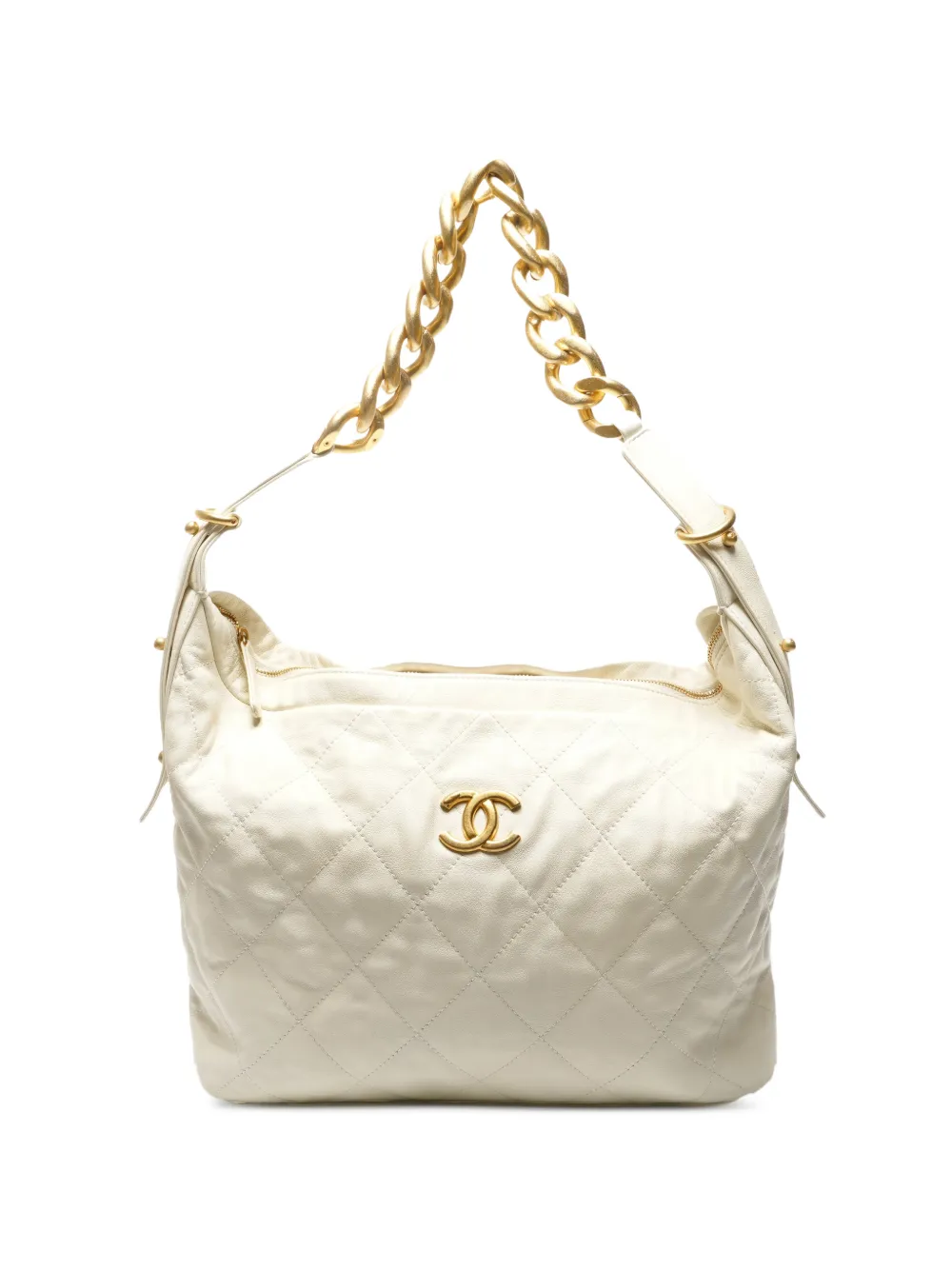 CHANEL Pre-Owned 2021-2025 chain-strap shoulder bag - Toni neutri