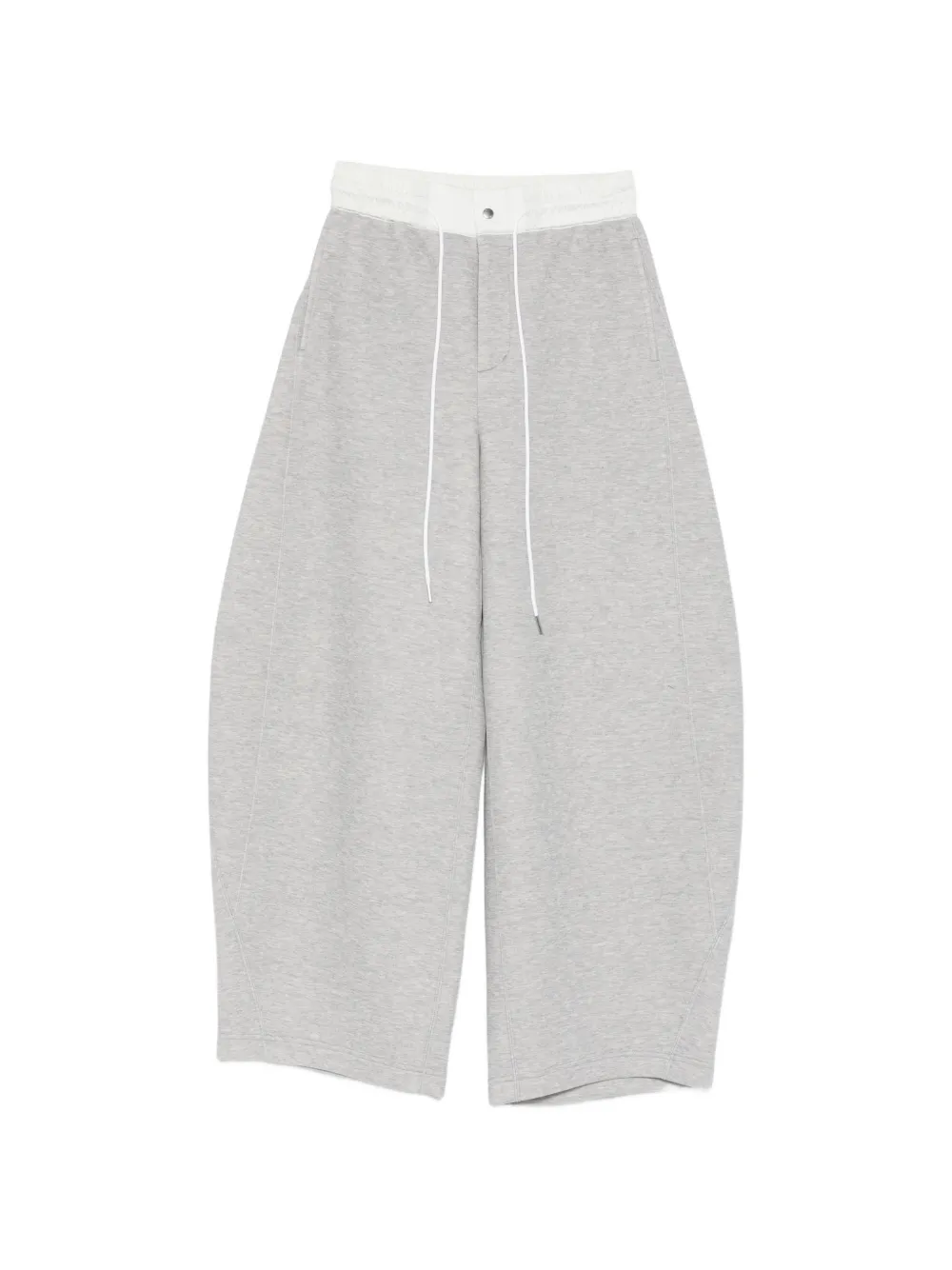 sacai drawstrings track pants - Grigio