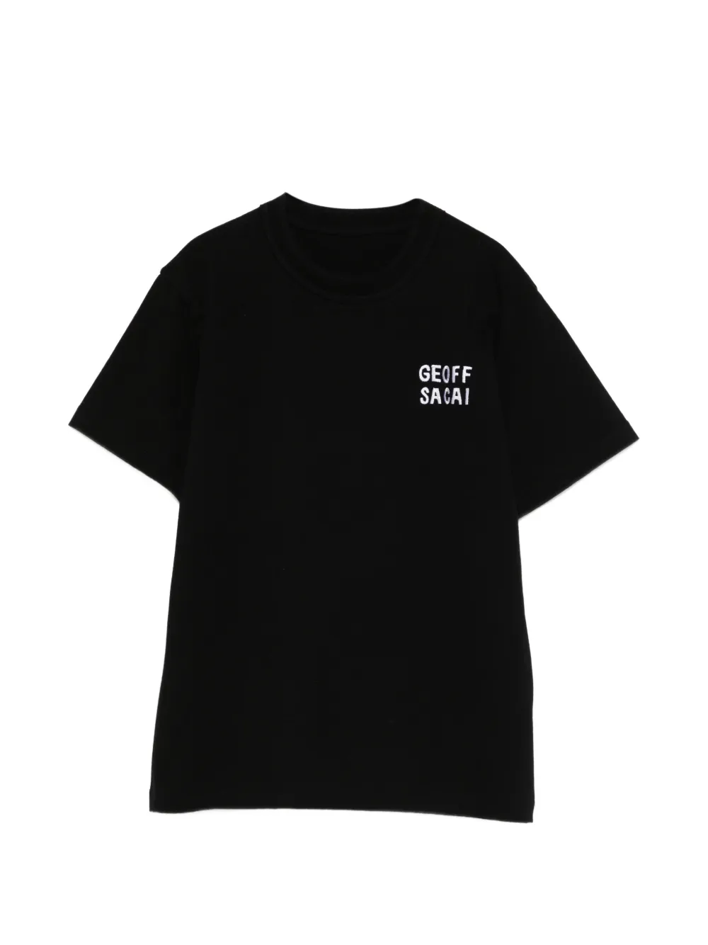 sacai logo T-shirt - Nero