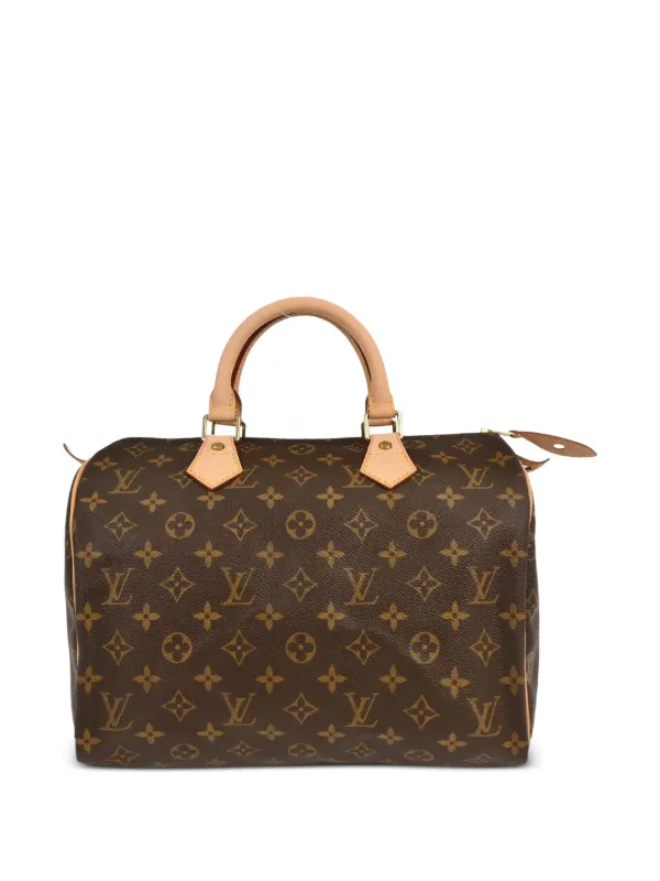 Louis Vuitton Pre-Owned 2004 30 Speedy monogram-canvas Tote Bag