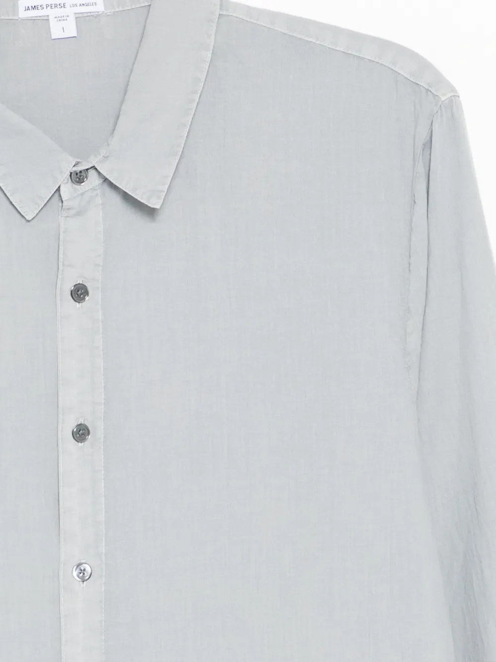  James Perse Button Standard Shirt - Grey 