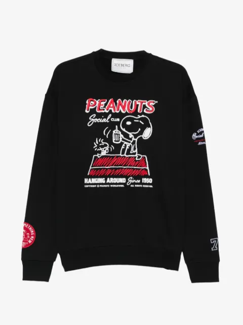 Iceberg peanuts graphic crew-neck sweater