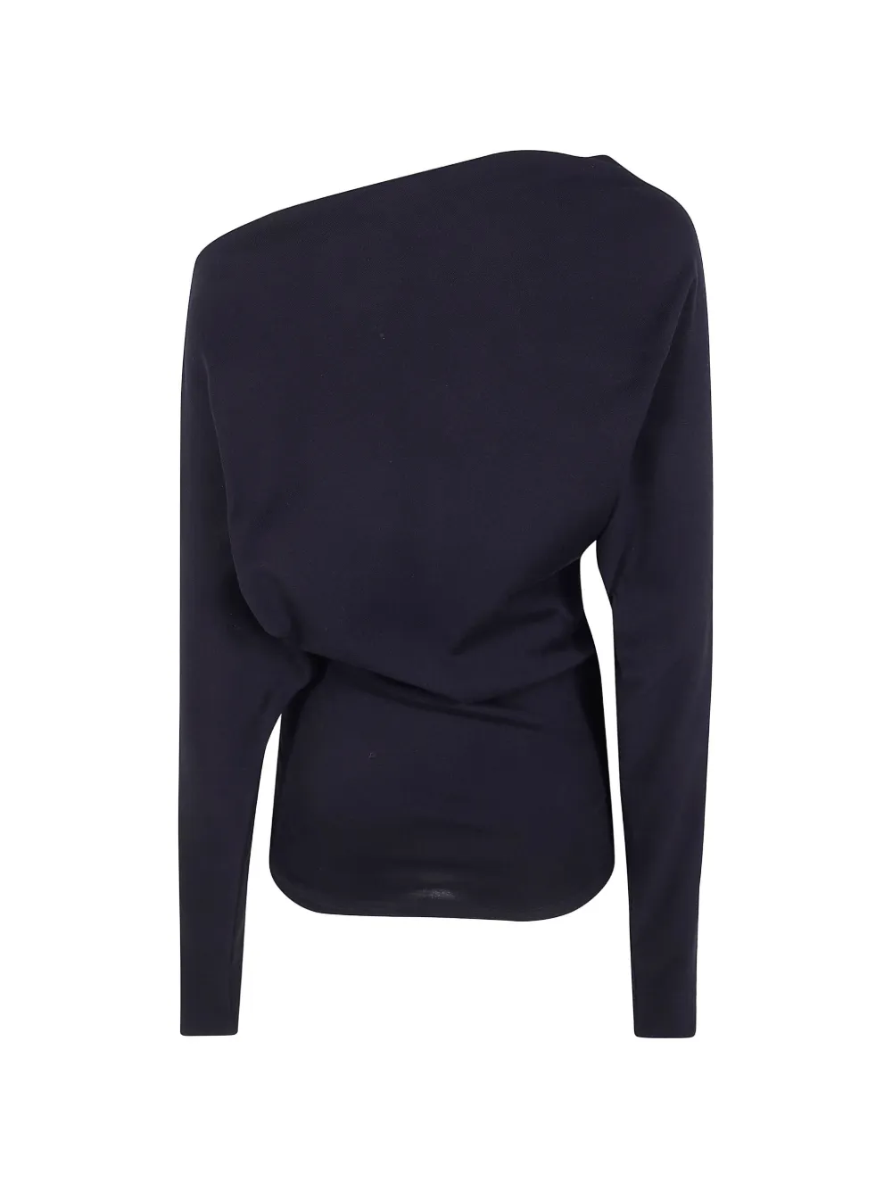 Ann Demeulemeester Asymmetric-shoulder Top - Black 