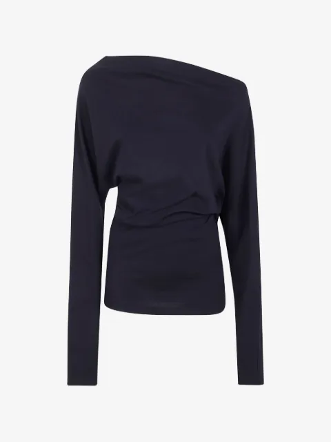 Ann Demeulemeester asymmetric-shoulder top