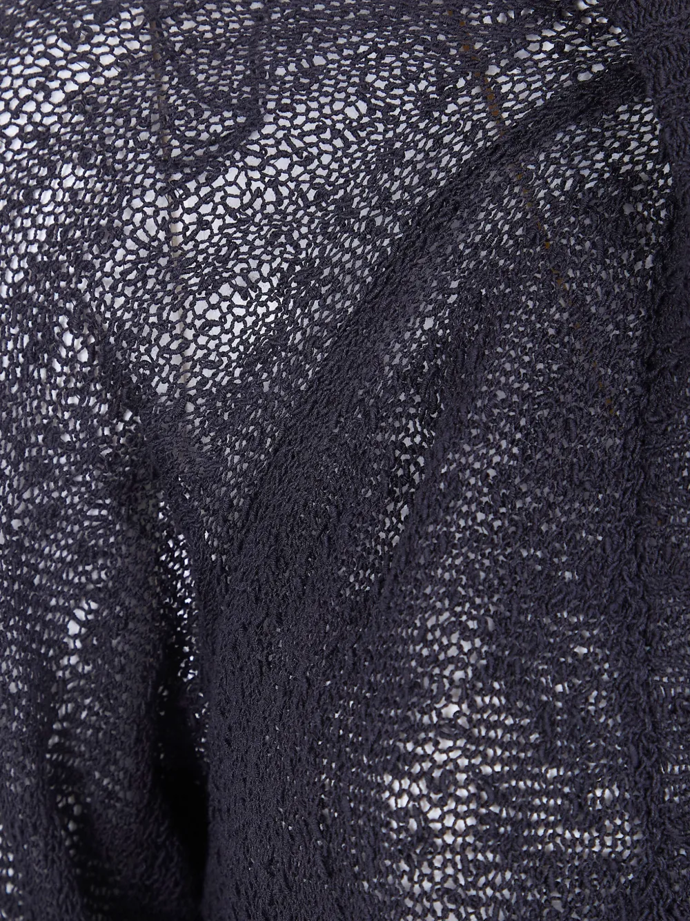  Ann Demeulemeester Tie-neck Sweater - Black 