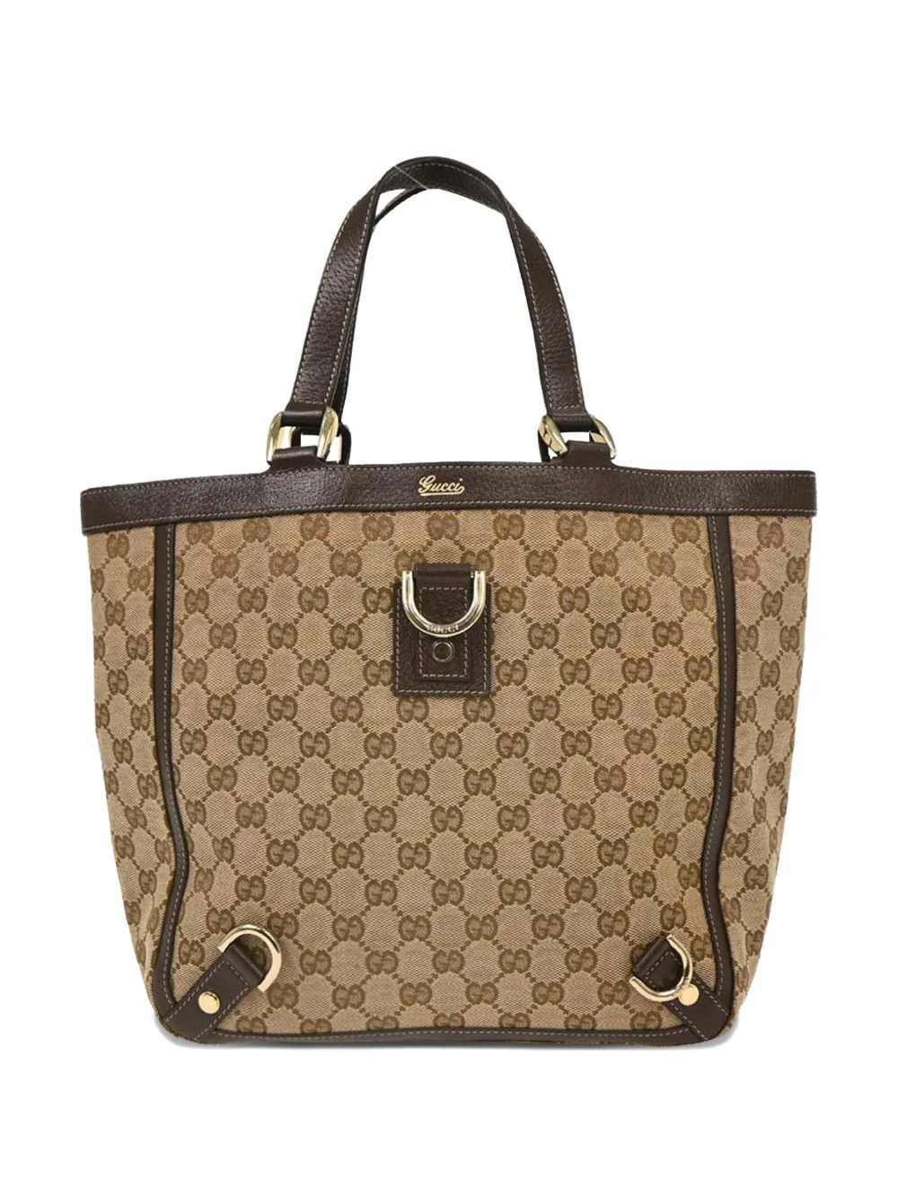 Gucci Pre-Owned 1990-2000s Abbey d-ring tote bag - Toni neutri