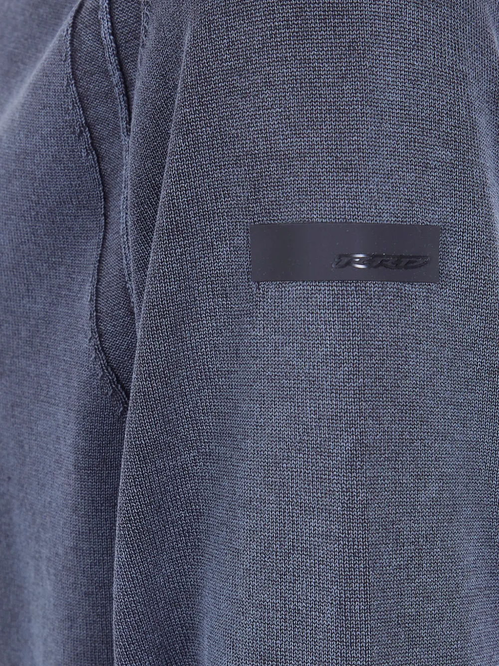  Rrd Ribbed Crew-neck Sweater - Blue 