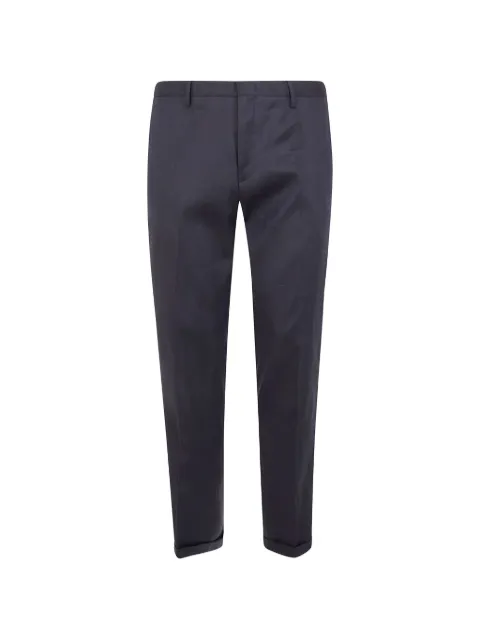 Paul Smith pressed-crease turn-up trousers