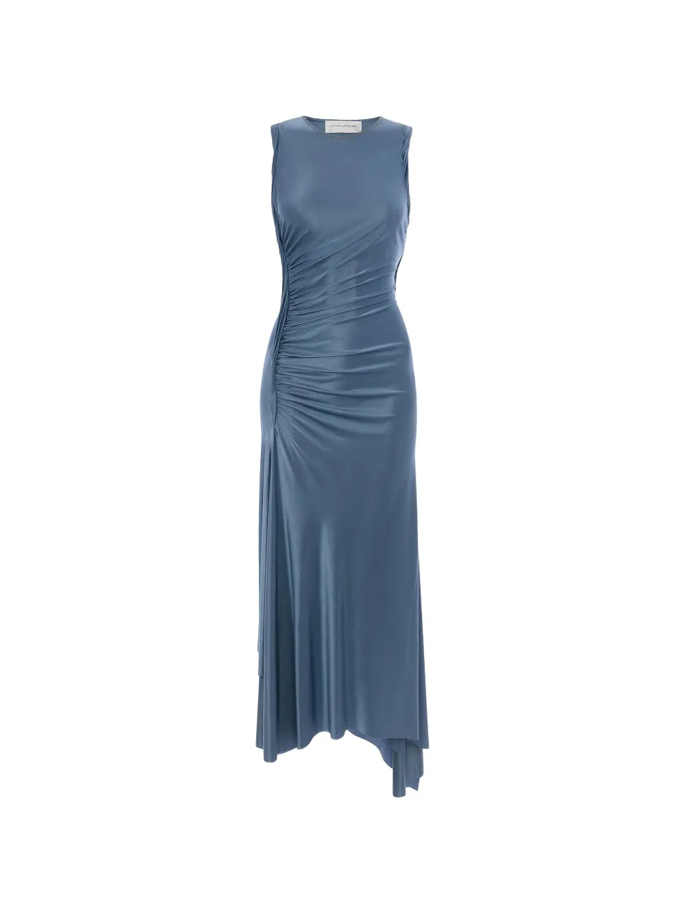Victoria Beckham twisted-detail sleeveless maxi dress - Blu