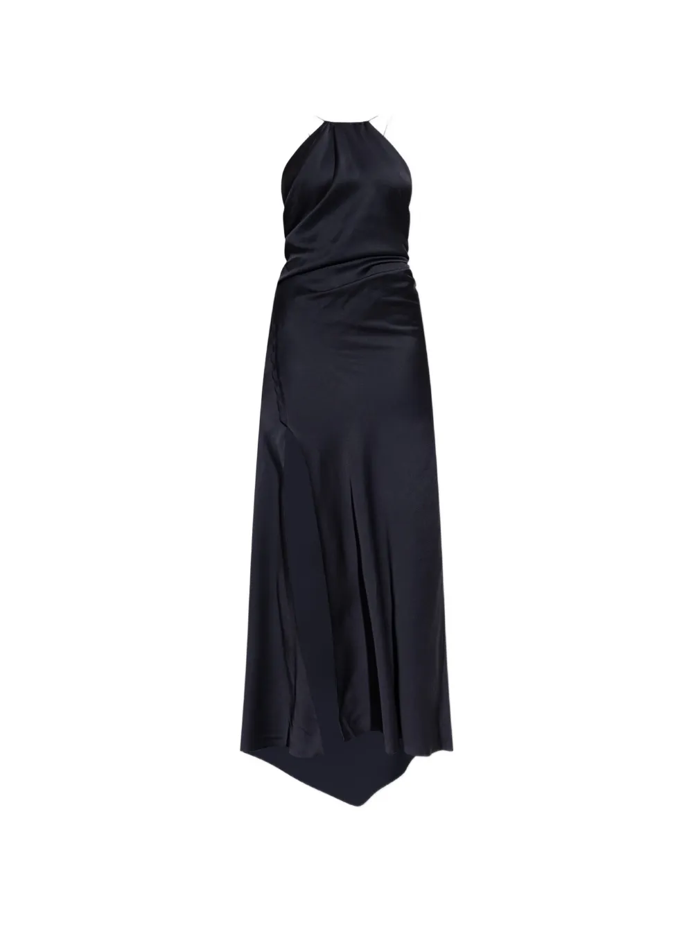 Victoria Beckham chain halter gown - Blu