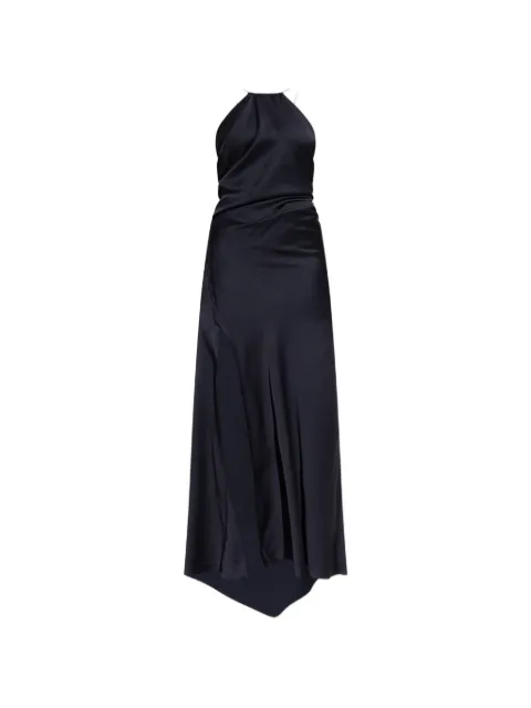Victoria Beckham chain halter gown