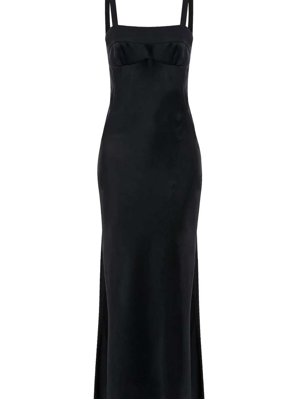Victoria Beckham Cami midi dress - Zwart