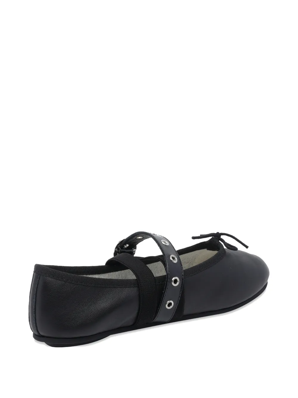 Repetto buckled ballet flats Zwart