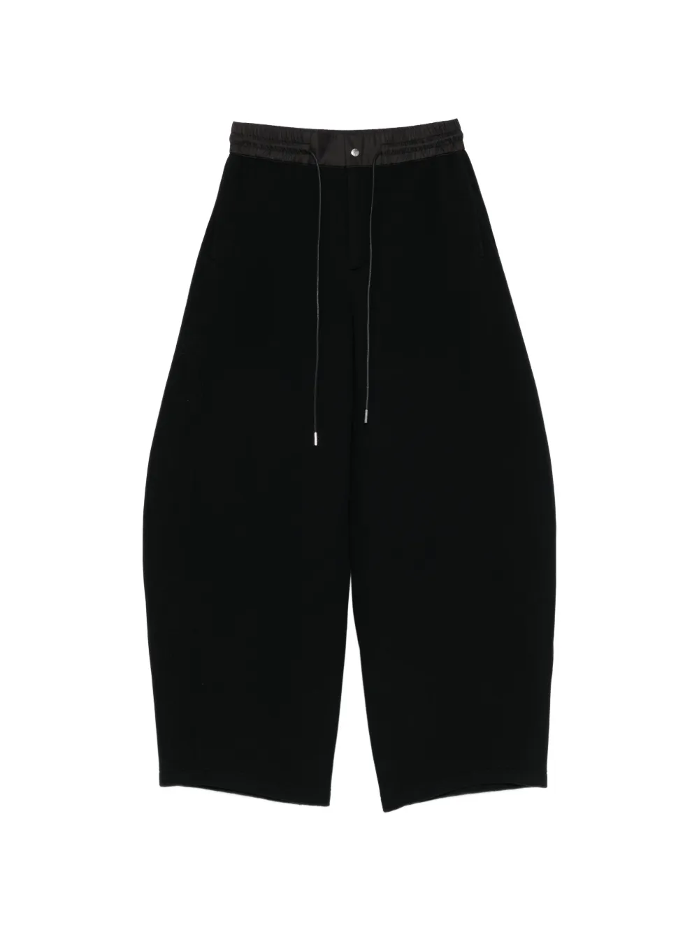 sacai drawstrings track pants - Nero