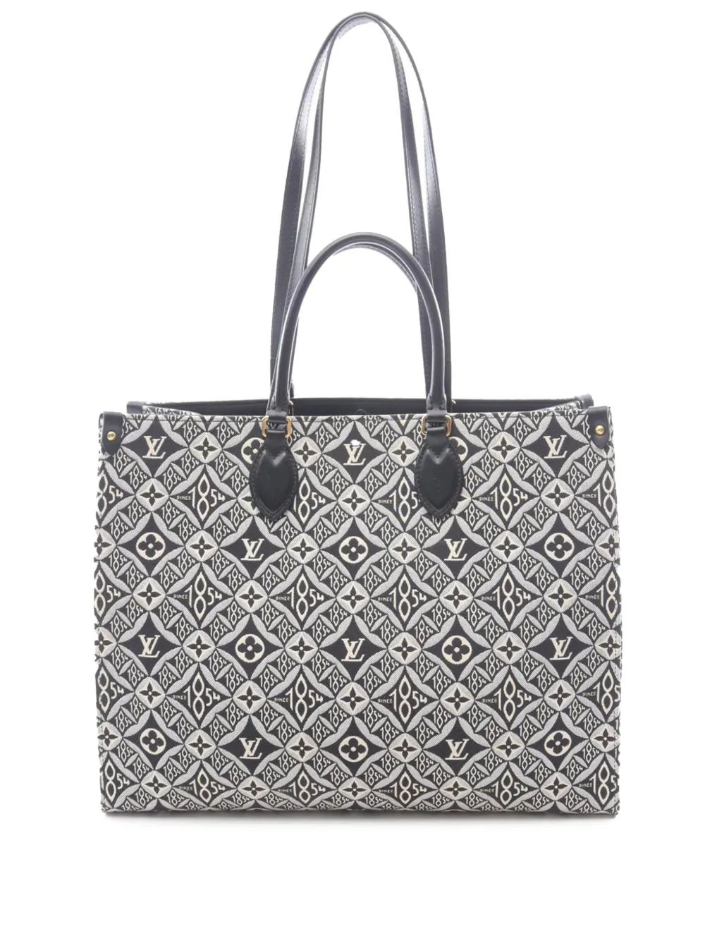 Louis Vuitton Pre-Owned 2021-2025 Monogram Since 1854 Onthego GM satchel - Grigio