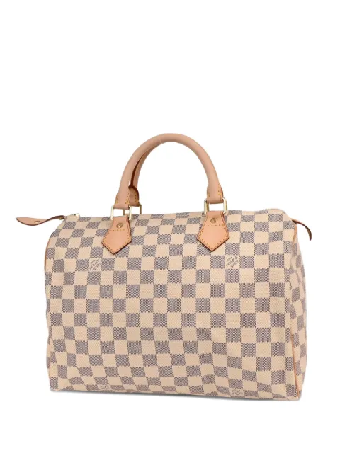 Louis Vuitton Pre-Owned 30 Speedy 格纹手提包（2008年典藏款）
