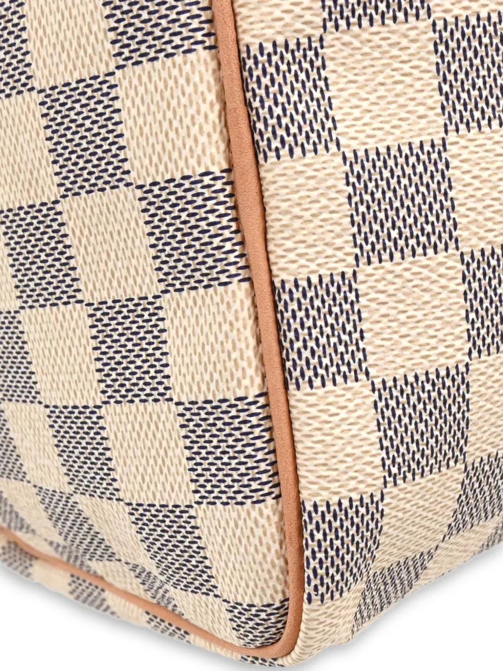 Louis Vuitton Pre-Owned 2008 30 Speedy geruite shopper Beige