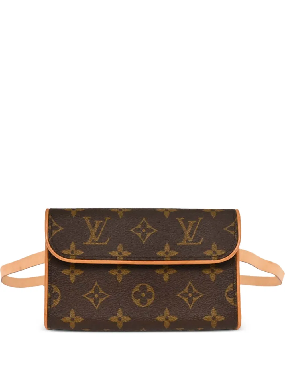 Louis Vuitton Pre-Owned Marsupio Pochette Florentine in tela con monogramma 2002 - Marrone