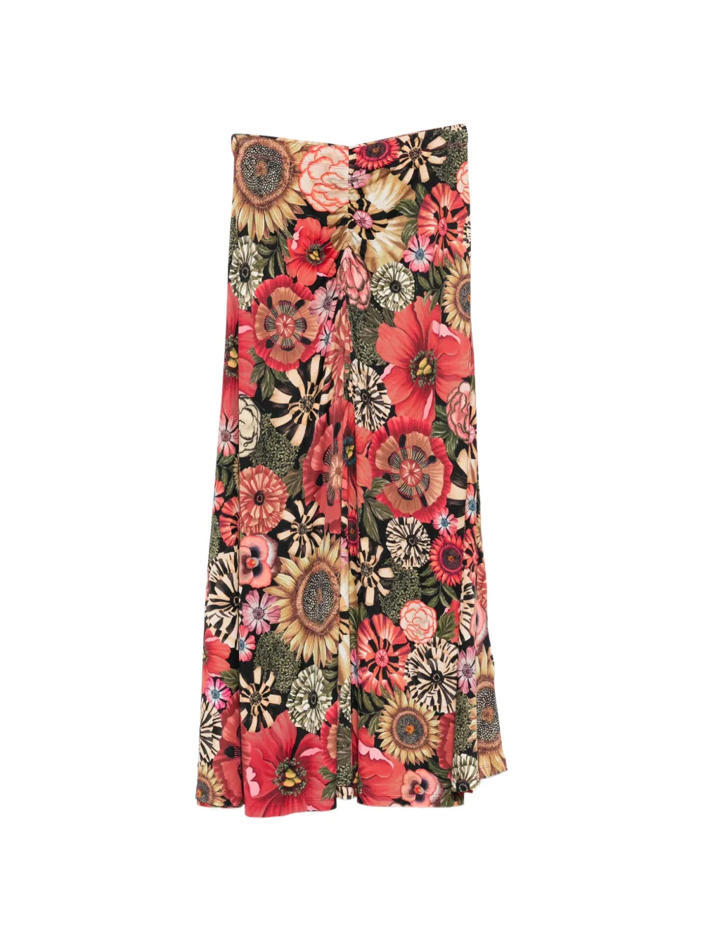 FARM Rio flowershop maxi skirt - Rosso