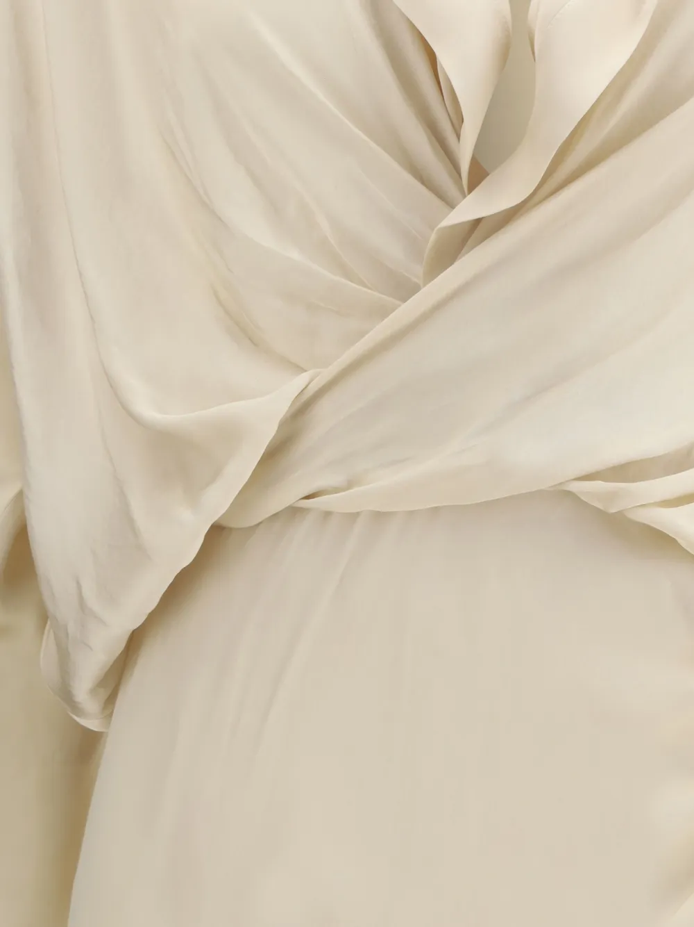  The Andamane Paloma Draped Maxi Dress - Neutrals 