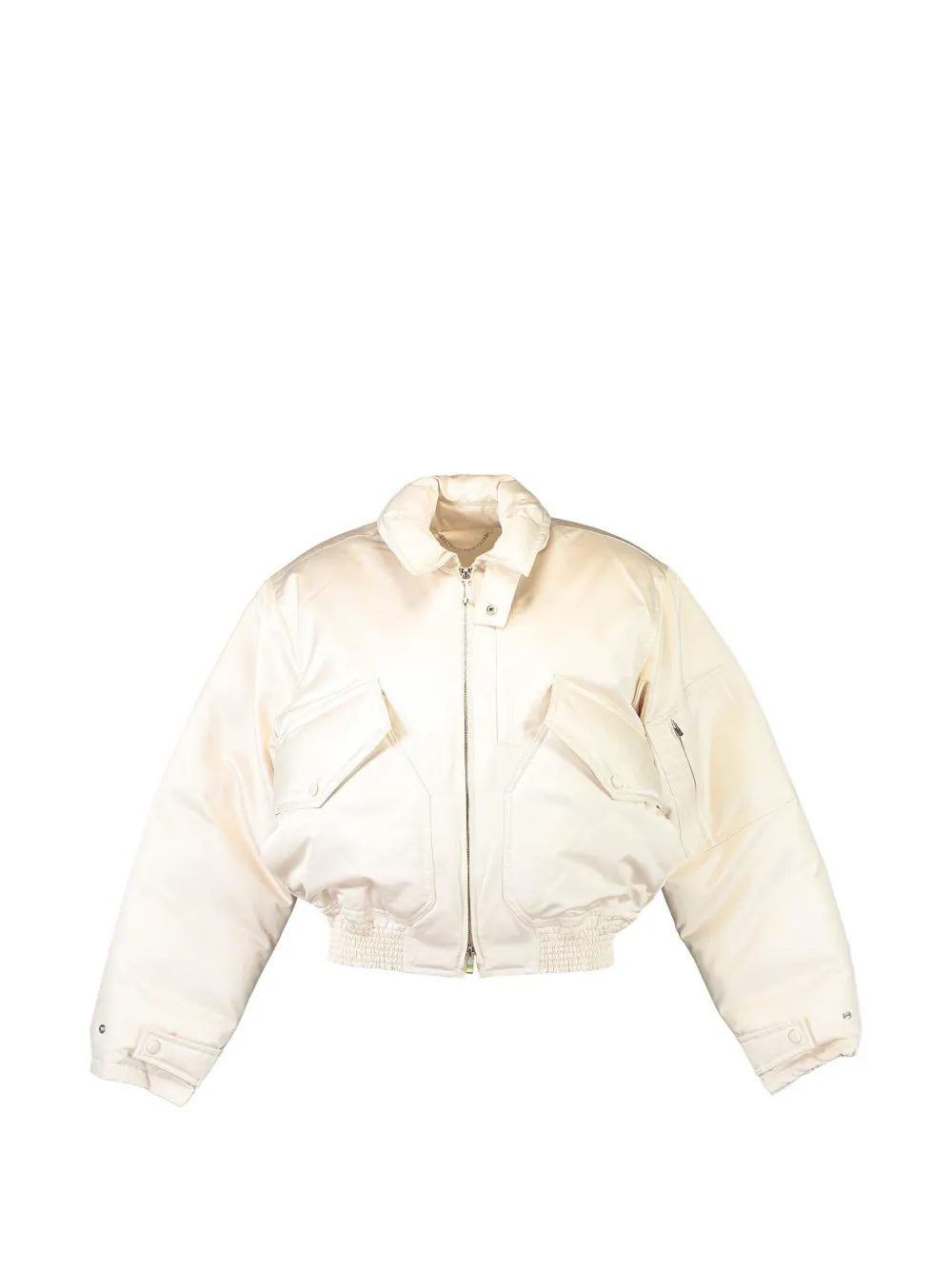 Victoria Beckham padded bomber jacket - Toni neutri