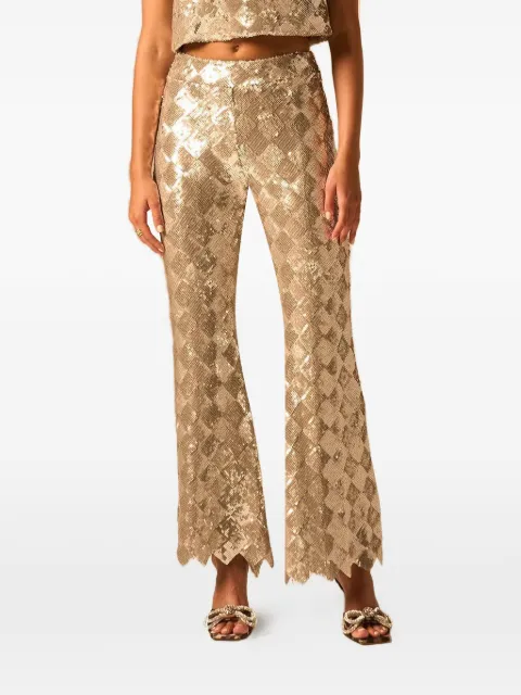 JBQ Kingston sequin-embellishment trousers