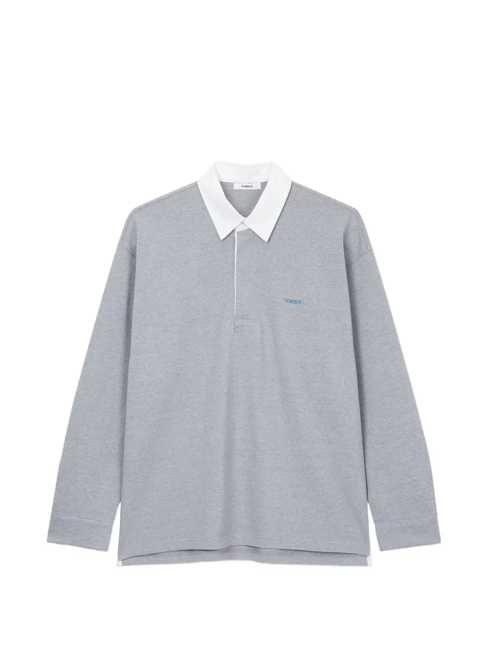 TOMBOY long-sleeves polo top - Grigio