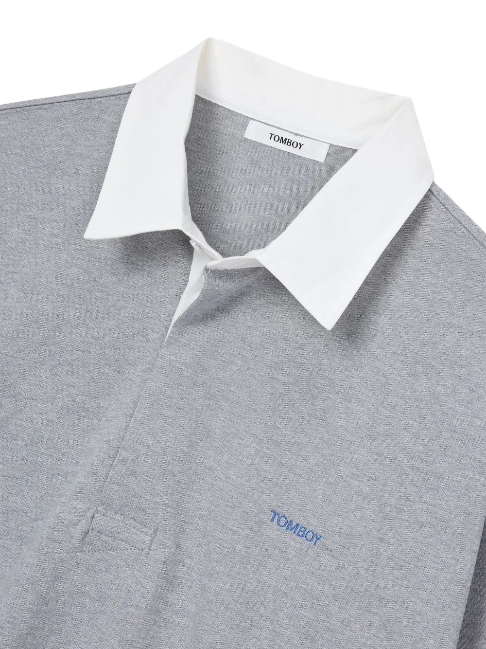 Long-Sleeves Polo Top