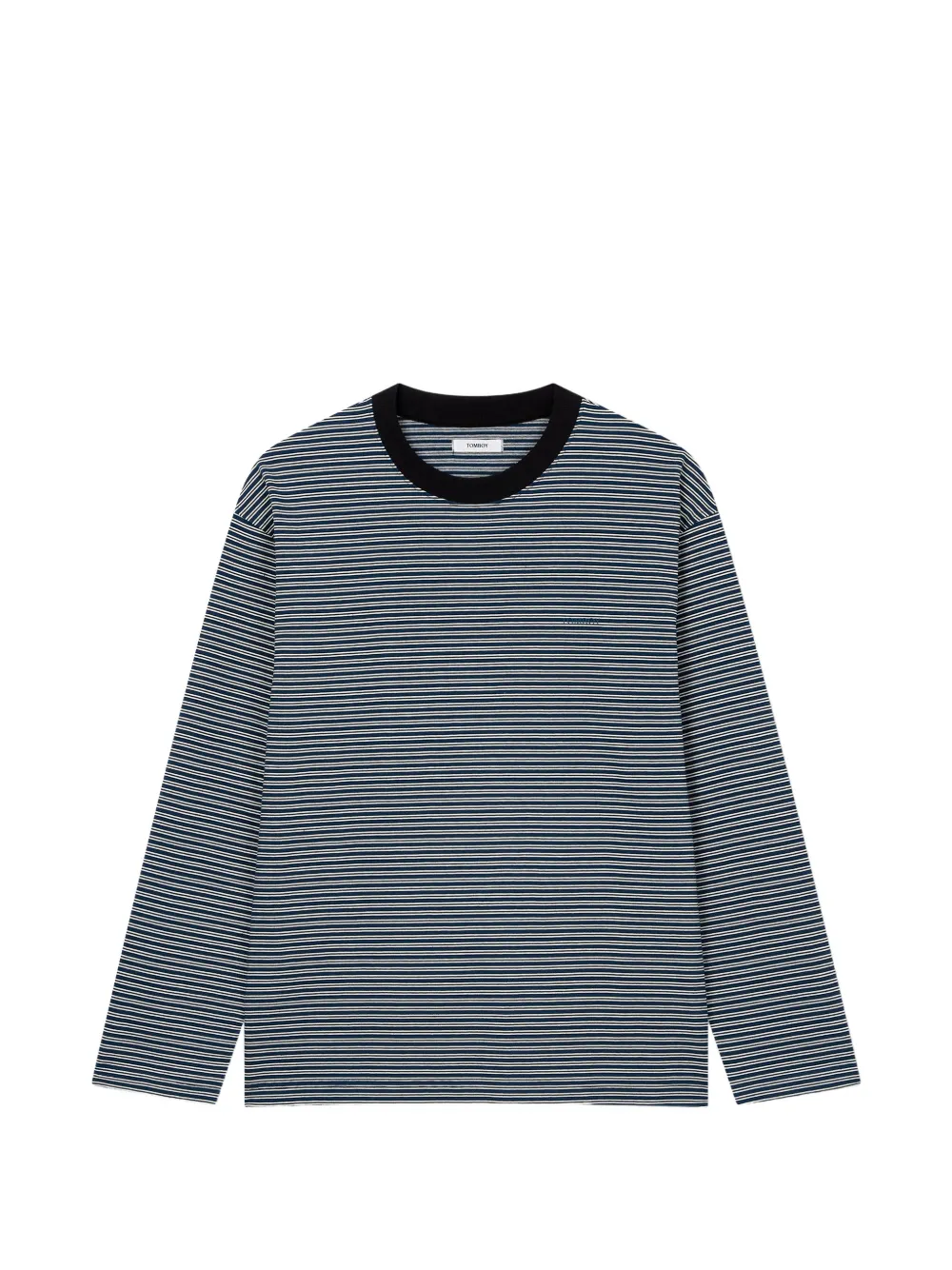 TOMBOY striped long-sleeves top - Verde