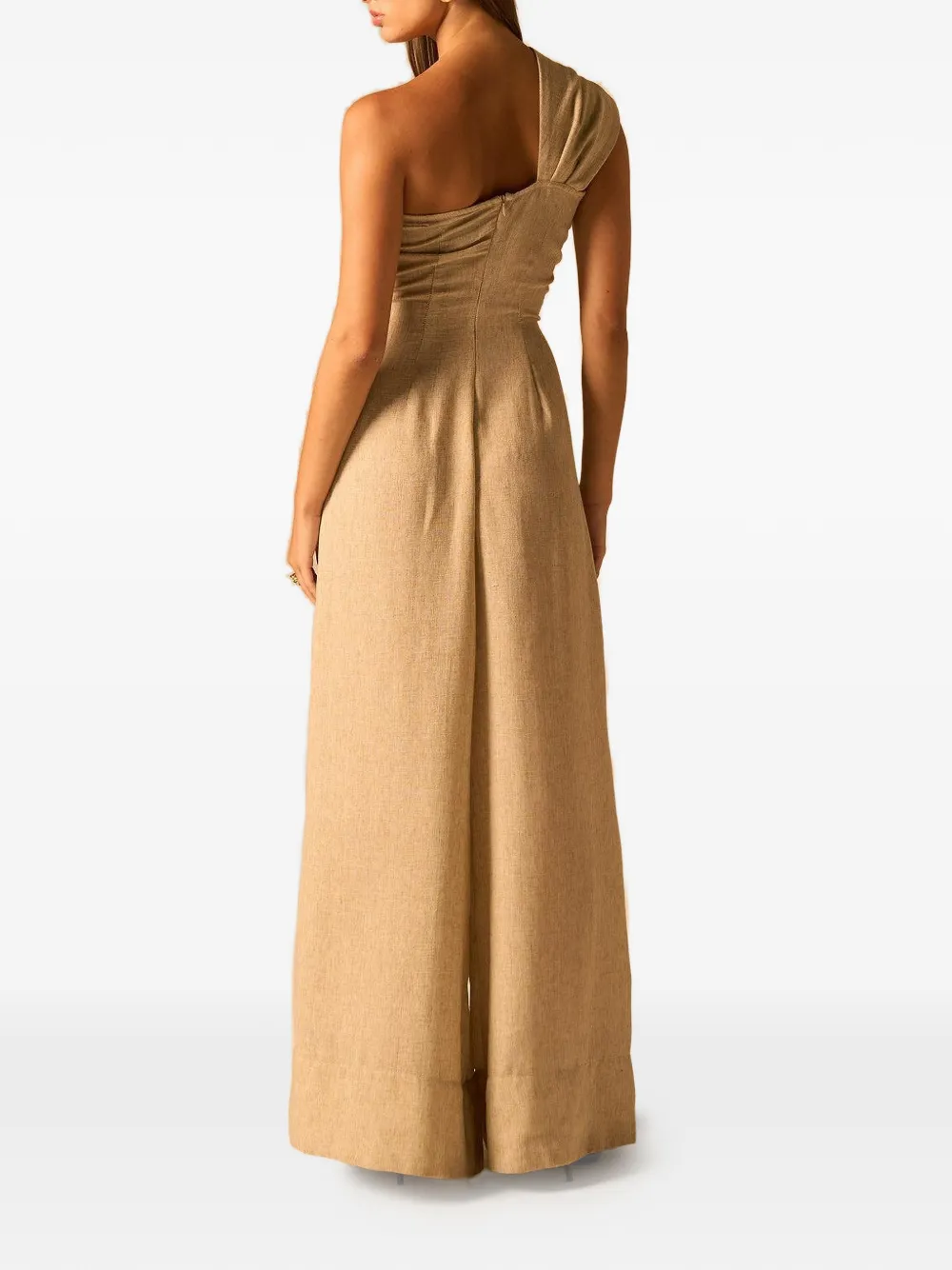 JBQ Eden knot-detail jumpsuit - Beige