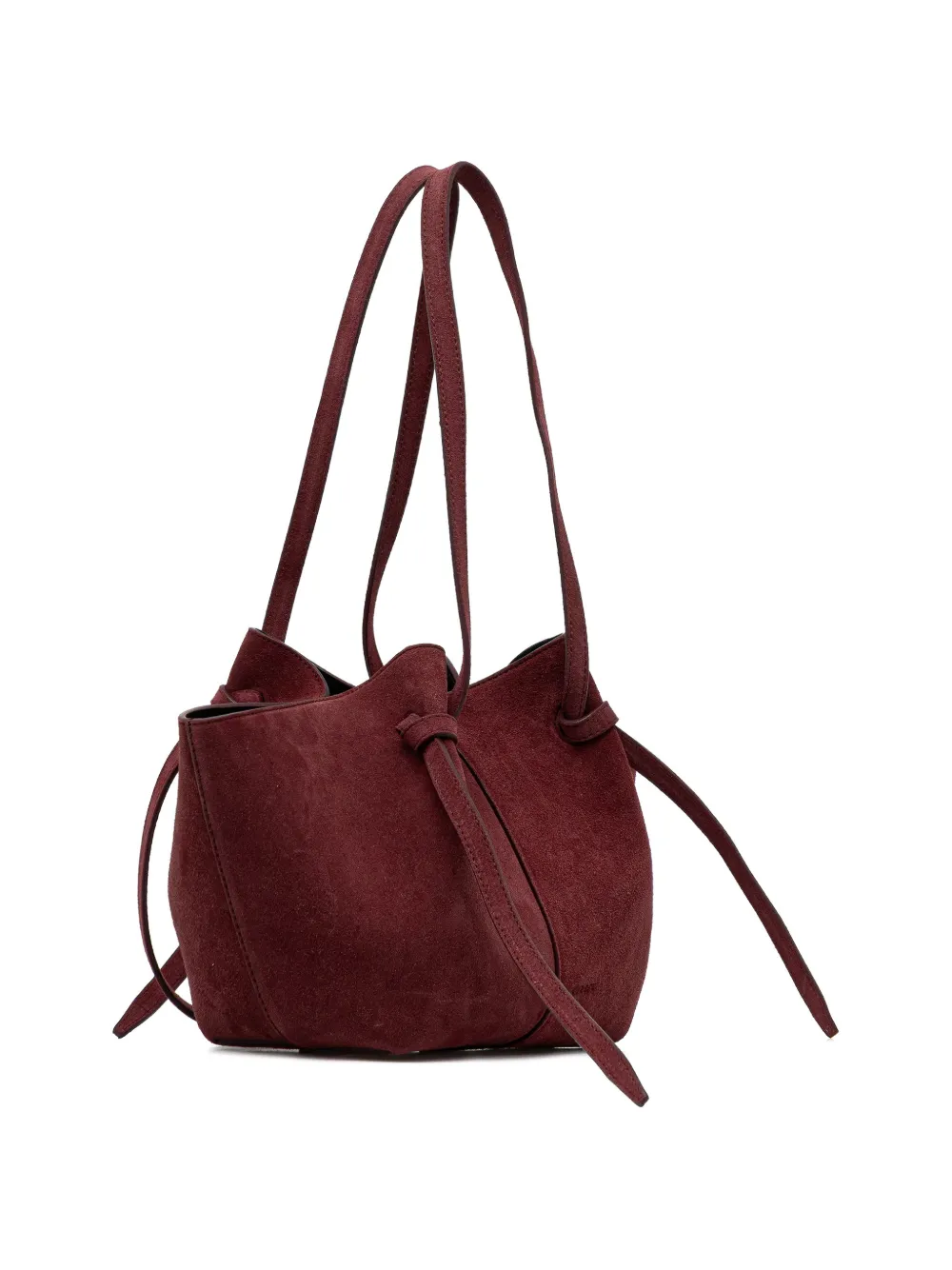 Yuzefi Mochi knot-detail shoulder bag - Rood