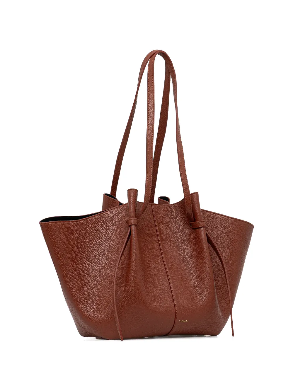 Yuzefi Mochi knotted shoulder bag - Bruin